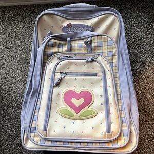 Bity Baby American girl Doll rolling suitcase